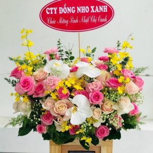 Hoa mừng khai trương