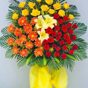 Kệ hoa khai trương hiện đại